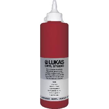 LUKAS Cryl Studio Plastic Bottle АКРИЛНА боя Alizarin Crimson 500 ml 1 бр (746660500)