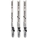 Bosch 3-dielna súprava pílových listov do priamočiarych píl - T 101 BIF; T 101 AOF 2608636429