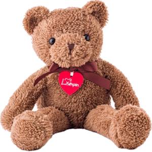 Lumpin Плюшена играчка Lumpin - Мечето Бийн, 40 cm (94189) - ozone
