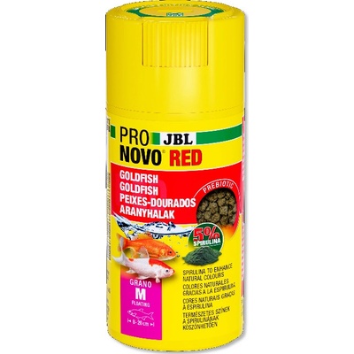 JBL pronovo red grano m - Основна храна на гранула размер М, за златни рибки 8 - 20 см - 250 мл