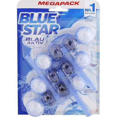 BLUE STAR WC blok s chlórem 3 x 50 g