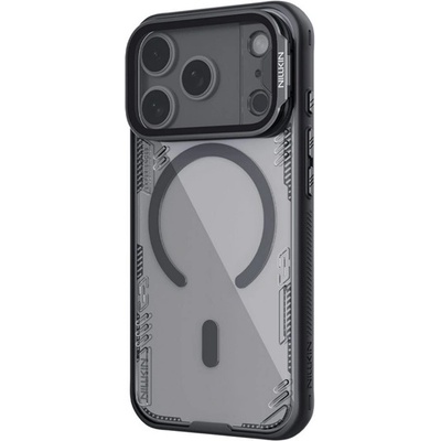 Nillkin iPhone 17 Pro NILLKIN ICEBLADE PROP Силиконов протектор за телефон, устойчив на удари, MagSafe, черен GP-178491 (GP-178491)