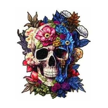 Recent Toys Wooden / colorful puzzle 232 pcs - Skull