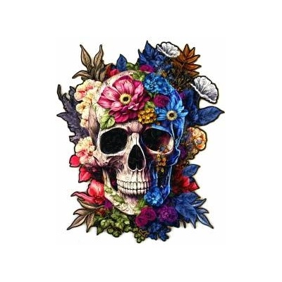 Recent Toys Wooden / colorful puzzle 232 pcs - Skull