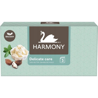 Harmony Delicare 861 kozmetické utierky 3-vrstvové 80 ks