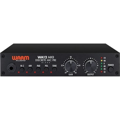 Warm Audio WA12 MKII BK Микрофонен предусилвател (WA12-MKII-BLACK)