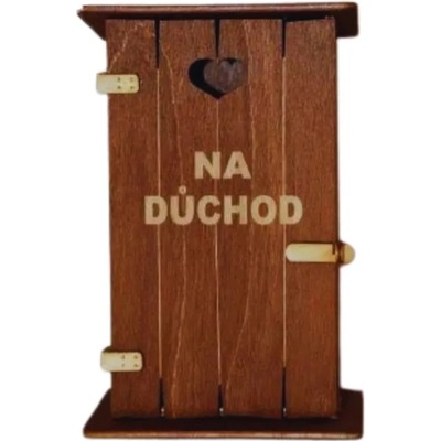 Pokladnička Kadibudka Na důchod