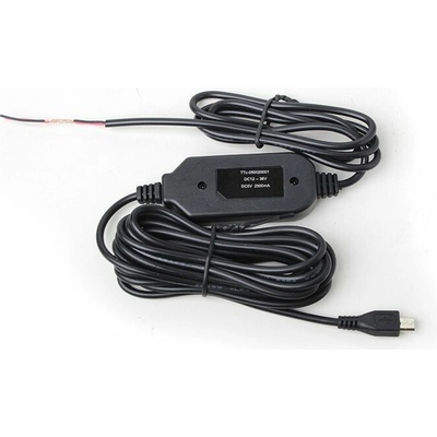 Adaptér pro pevnou montáž DVR kamery do auta s micro USB konektorem