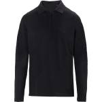 Neoblu 4396 OWEN LSL MEN / Мъжка поло риза с дълъг ръкав от пике - тъмночерна 4XL (244396n1114)