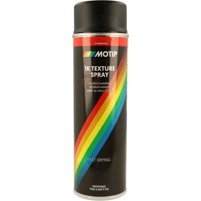 Motip 1K textúrovací sprej čierny 500 ml