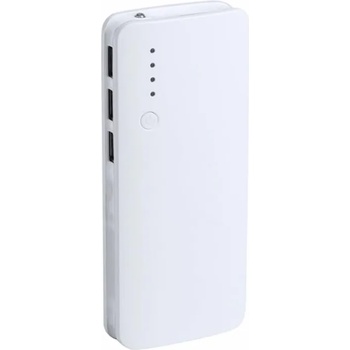Cool Мобилна батерия Kaprin, с 3 USB порта, 10 000 mAh, бяла