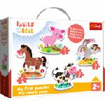 Trefl - Puzzle Baby puzzle: On The Farm - 1 - 39 piese