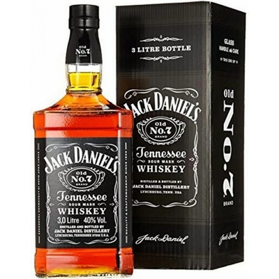 Jack Daniel's Black 40% 3 l (holá láhev)
