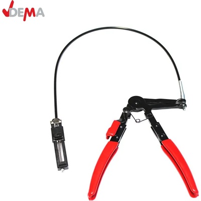 DEMA Клещи за монтаж и демонтаж на лентови и пручжинни скоби за маркучи / dema 18535 / (dema 18535)