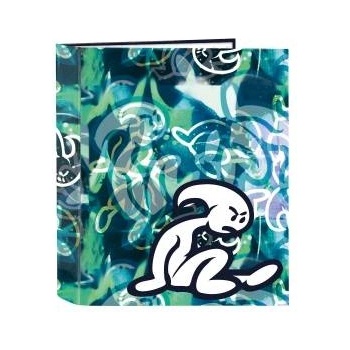 El Niño Папка с пръстени El Niño Kook Морско син A4 27 x 33 x 6 cm