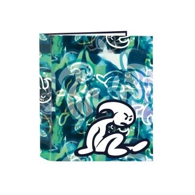 El Niño Папка с пръстени El Niño Kook Морско син A4 27 x 33 x 6 cm