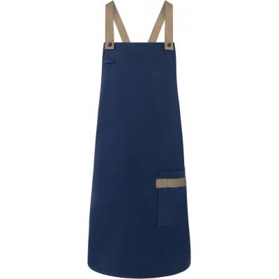 Karlowsky Gastro zástěra KY119 Steel-Blue 70x85cm