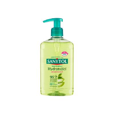 Sanytol dezinfekční hydratující mýdlo zelený čaj & aloe vera 250 ml