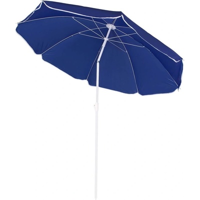 Springos Plážový slunečník 180 cm BU0022 - modrý – Zboží Dáma