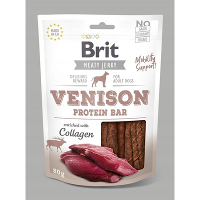 Brit Pamlsek sušená zvěřina bez obilovin měkká 240 g