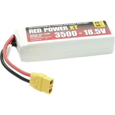 Red Power 15430 akupack Li-Pol (modelářství), 18.5 V, 3500 mAh, články 5, 25 C, Softcase, XT90 – Zbozi.Blesk.cz