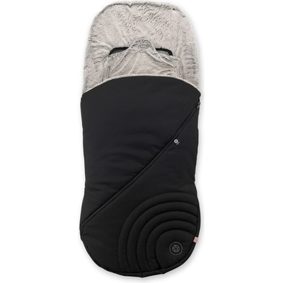 Koelstra Zimný do kočíka s kožušinou Kiddy Footmuff black