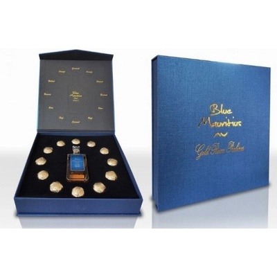 Blue Mauritius Gold Rum Pralines 15y 40% 0,05 l (dárčekové balenie pralinky)