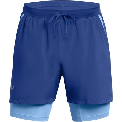 Under Armour UA LAUNCH 5'' 2-IN-1 shorts -BLU