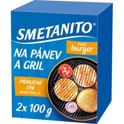 Smetanito Sýr na gril a na pánev burger 200 g