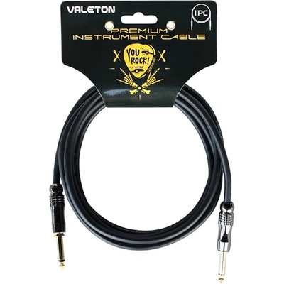 Valeton Premium Instrument Cable 5 m Директен - Директен Инструментален кабел (IPC-5M-BK)