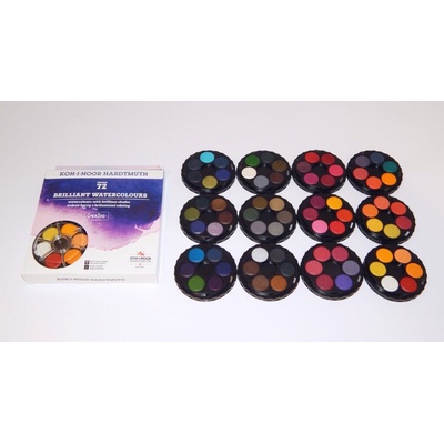 Koh-I-Noor brilantní vodové barvy 72 barev Anilinky – Zbozi.Blesk.cz