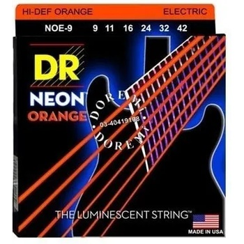 DR Strings NOE-9 Neon Струни за електрическа китара (NOE-9)