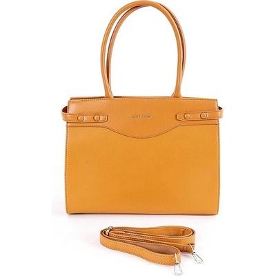 David Jones dámská velká kabelka do ruky/na rameno CM6318 hořčicová