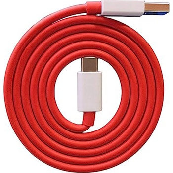 OnePlus D301 USB na typ C, 4A, bílý, červený