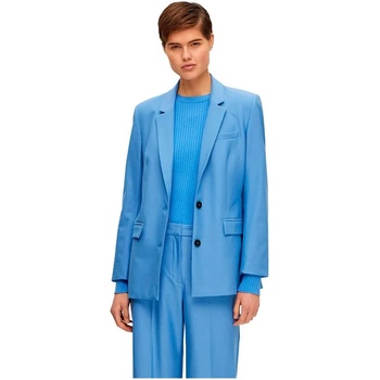 SELECTED Сако Selected Eliana blazer - Black (Ultramarine / Detail Melange)