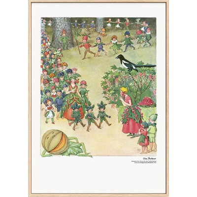 Design House Stockholm Elsa Beskow August Плакат 50 x 70 см (3037-0000)