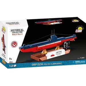 COBI Полска подводница ORP DZIK, 1: 300, 141 к (COBI-4864)