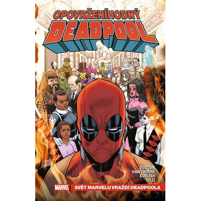 Seqoy s.r.o. Komiks Opovrženíhodný Deadpool 3: Svět Marvelu vraždí Deadpoola