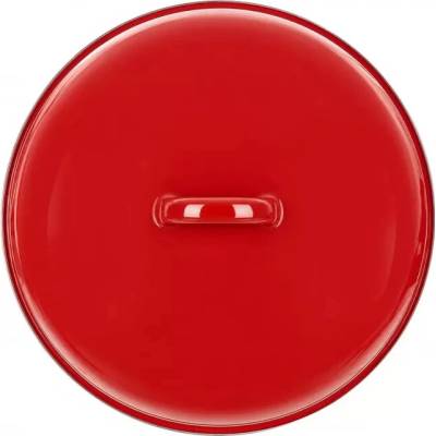 ORION Poklice smalt Lem 21 cm červená
