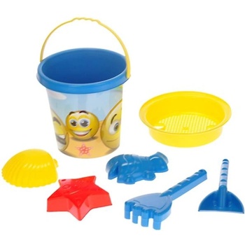 Mikro Комплект за пясък усмивки 7бр