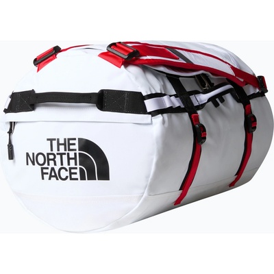 The North Face Base Camp Duffel white/black/elevation red 50 l