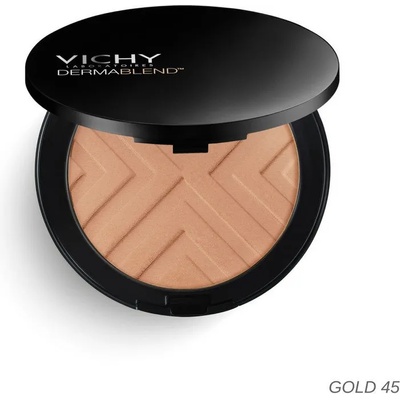 Vichy Компактна пудра фон дьо тен злато , Vichy Dermablend Covermatte Compact Powder Foundation SPF25 45 Gold 9.5gr