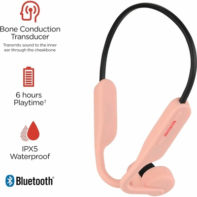 Aiwa Open Bone Conduction headphone AI5008-P