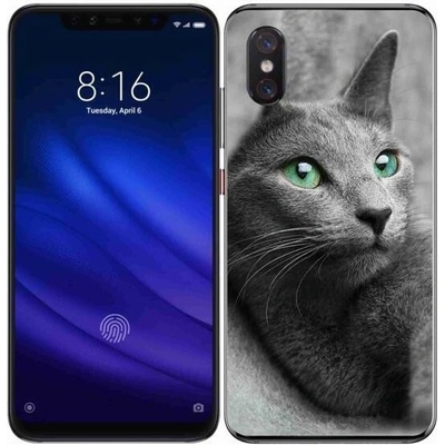 Pouzdro mmCase Gelové Xiaomi Mi 8 Pro - kočka 2