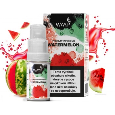 Way To Vape Watermelon 10 ml 3 mg