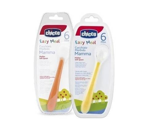Chicco Lyžička Silikón Soft