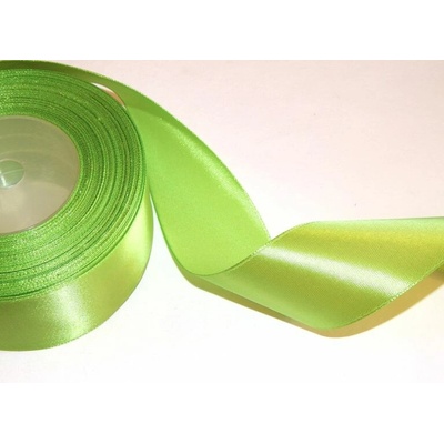Stuha - jarní zelená (12 mm × 32 m) – Zboží Dáma