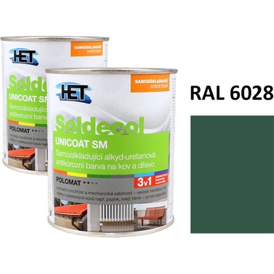 Soldecol UNICOAT SM 0,75L RAL 6028