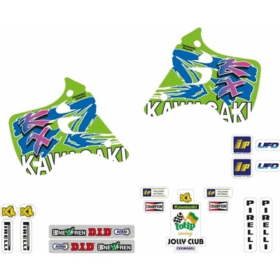 TECNOSEL Kompletní sada Team Kawasaki 1993 84V00
