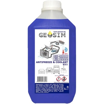 Geosim АНТИФРИЗ g11 -70С 1Л КОНЦЕНТРАТ geosim (3800500278056)